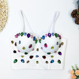 Beaded Bustier Top